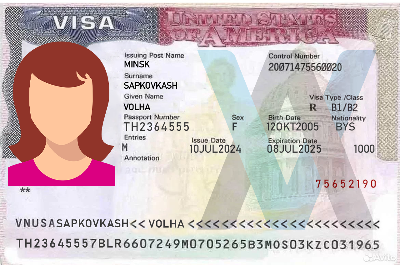 Виза в США